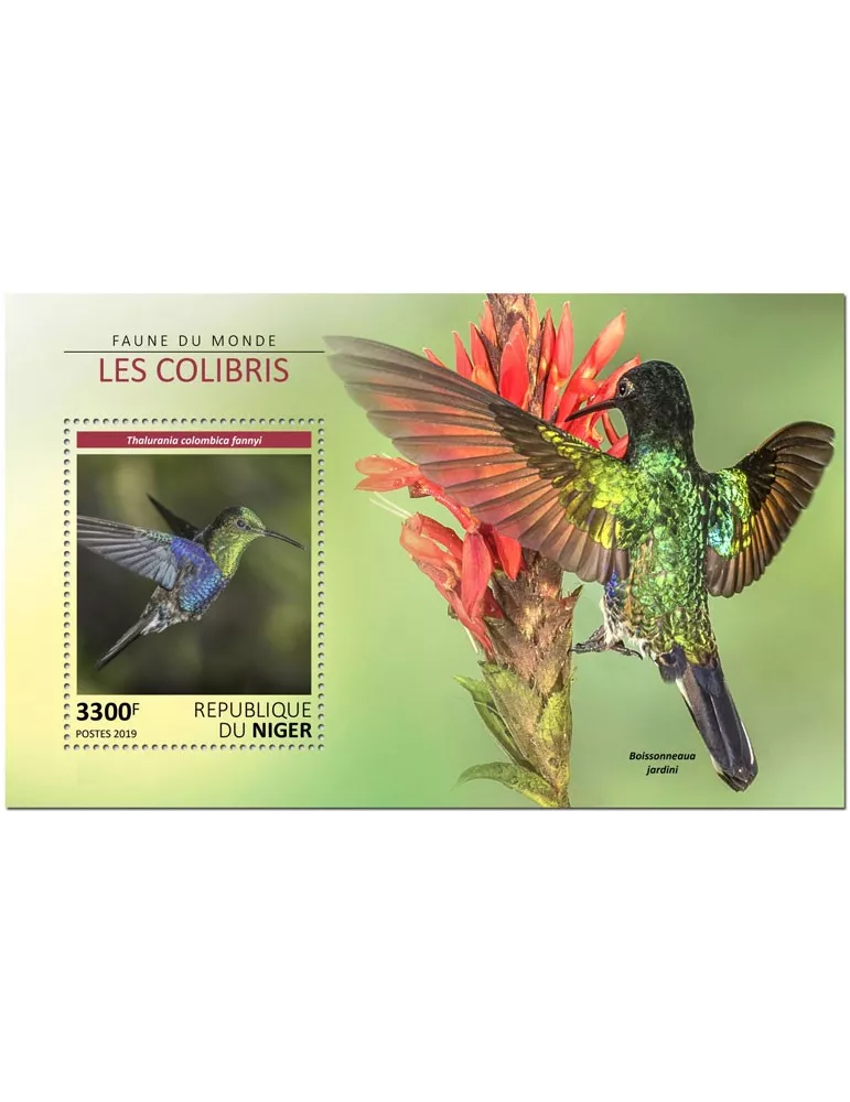 n° 1026 - Timbre NIGER Blocs et feuillets