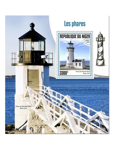 n° 1048 - Timbre NIGER Blocs et feuillets