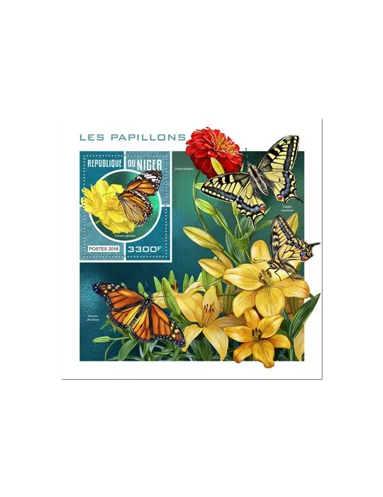 n° 876 - Timbre NIGER Blocs et feuillets