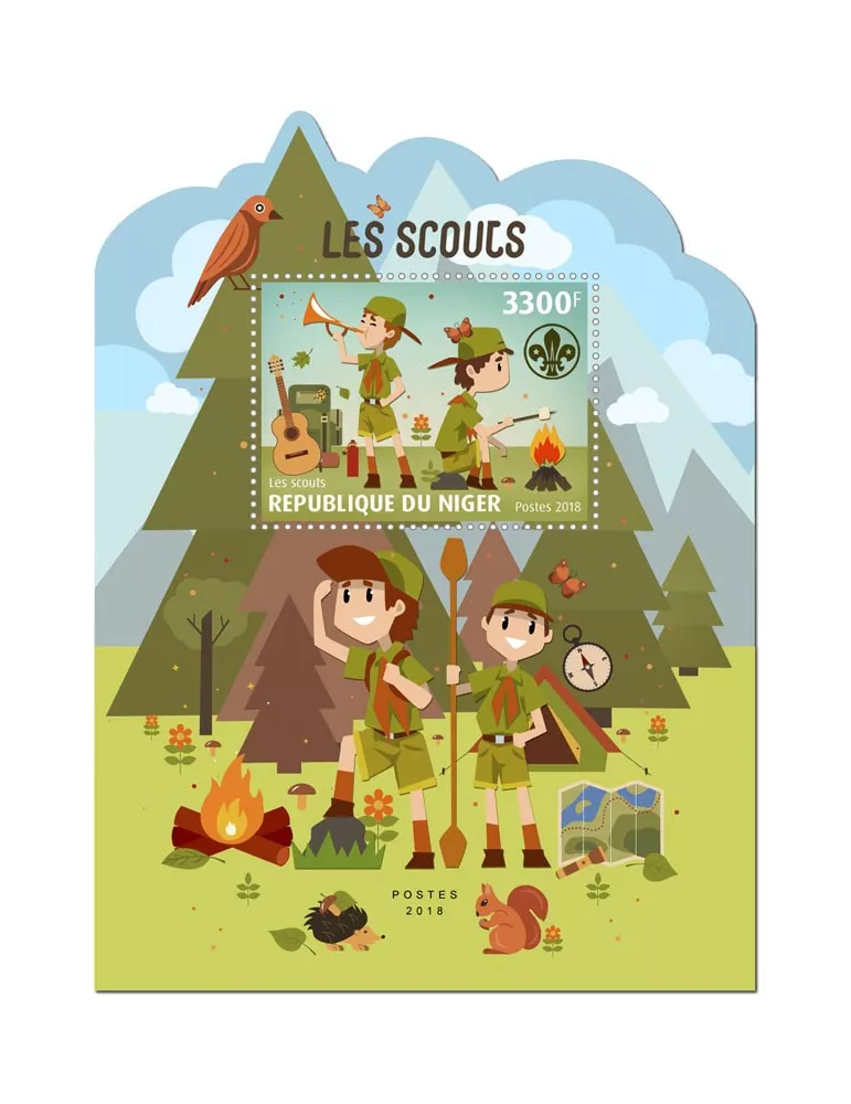 n° 975 - Timbre NIGER Blocs et feuillets