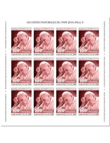 n° F2469/F2472 - Timbre TCHAD Poste