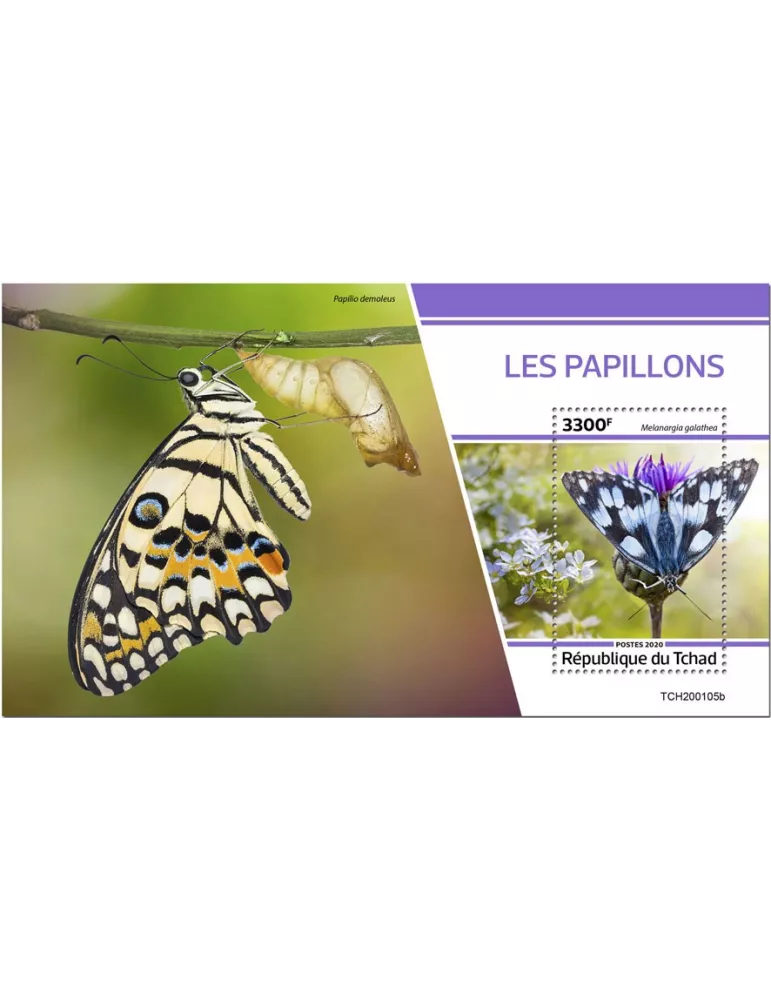 n° 267 - Timbre TCHAD Blocs et feuillets
