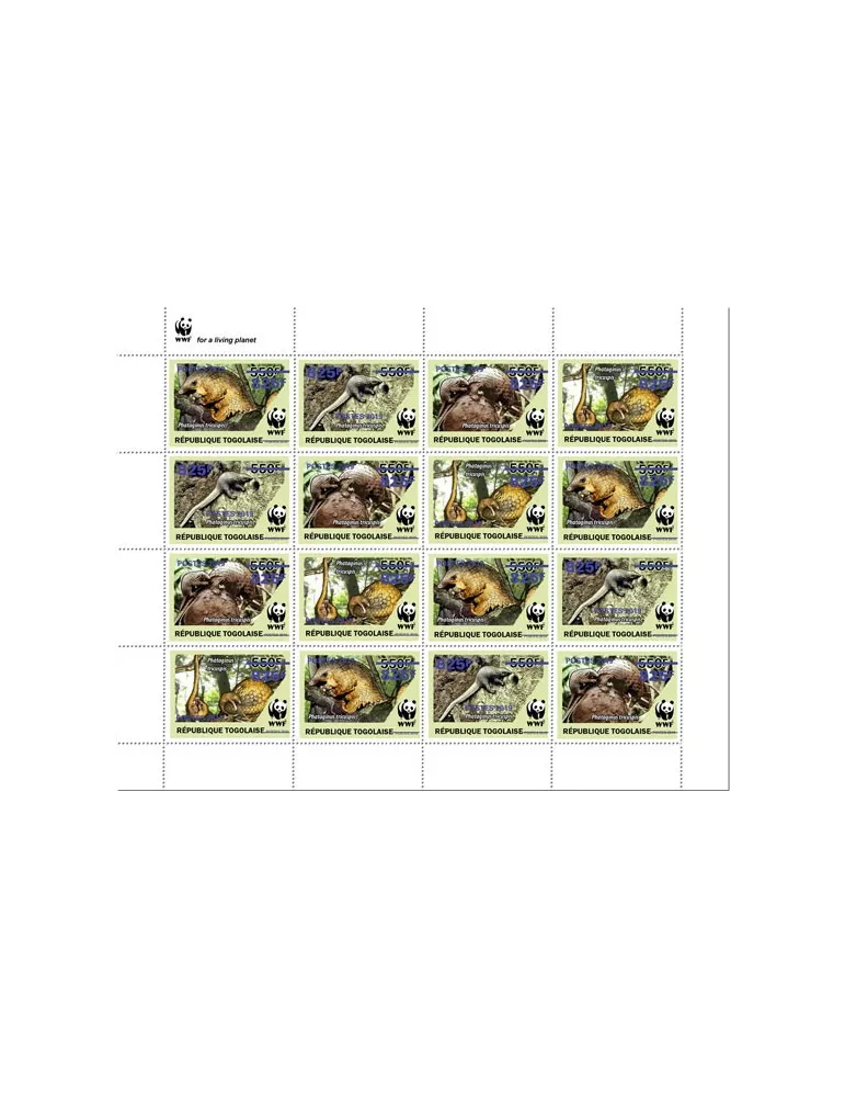 n° F7546 - Timbre TOGO Poste