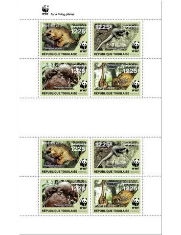 n° F7558 - Timbre TOGO Poste