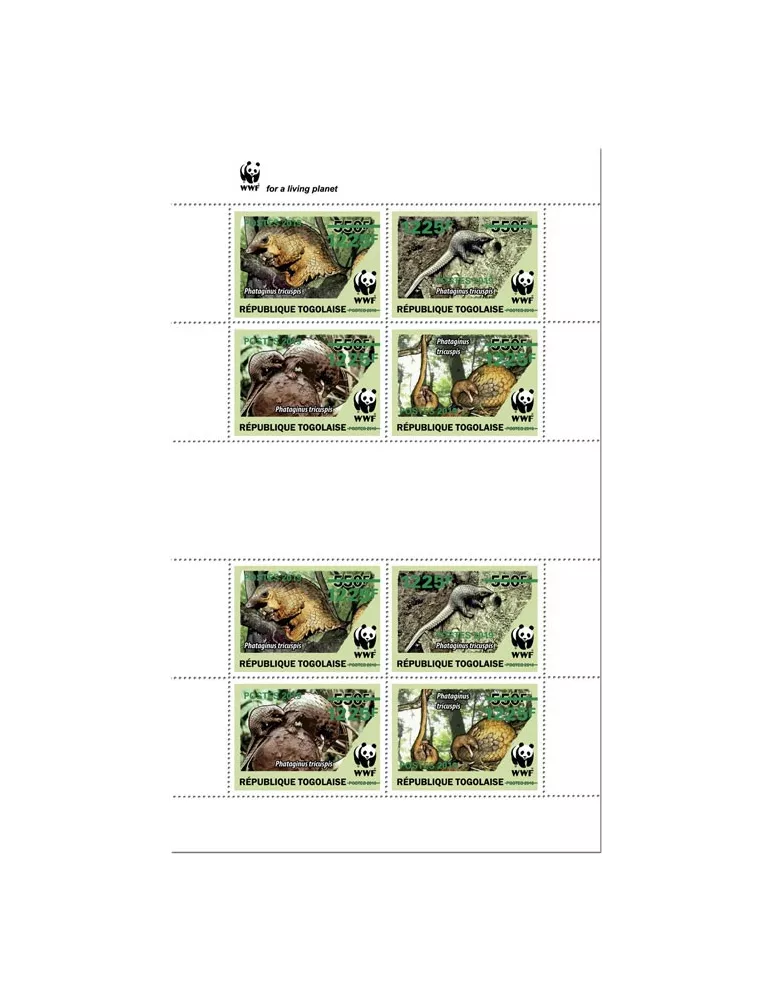 n° F7562 - Timbre TOGO Poste