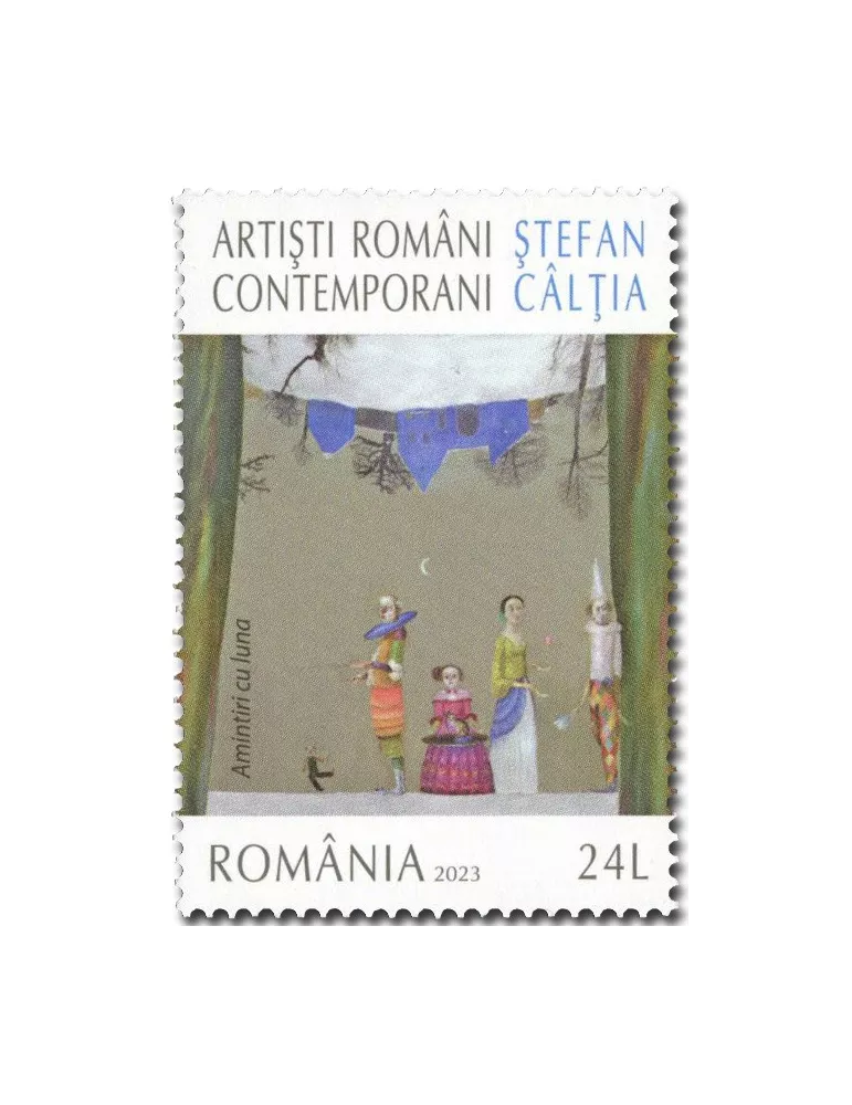 n° 7078/7080 - Timbre ROUMANIE Poste