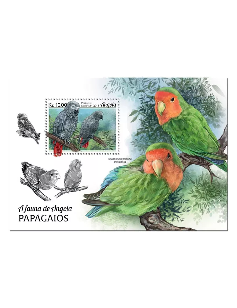 n° 164 - Timbre ANGOLA Blocs et feuillets