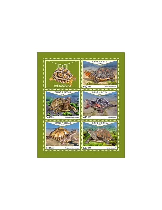 n° 7642/7646 - Timbre GUINEE-BISSAU Poste