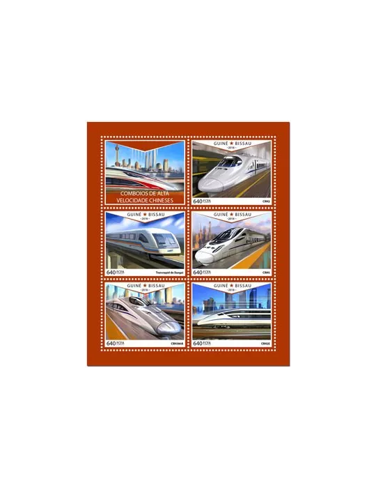 n° 7657/7661 - Timbre GUINEE-BISSAU Poste