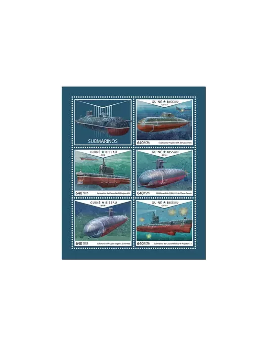 n° 7662/7666 - Timbre GUINEE-BISSAU Poste
