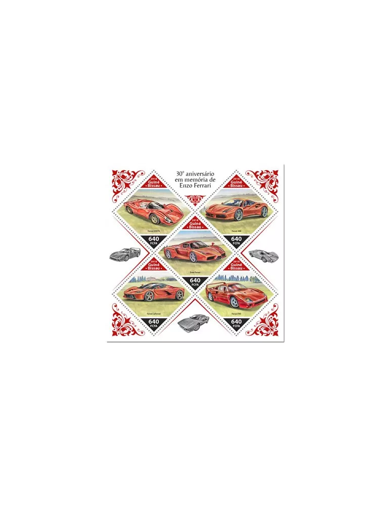 n° 7682/7686 - Timbre GUINEE-BISSAU Poste