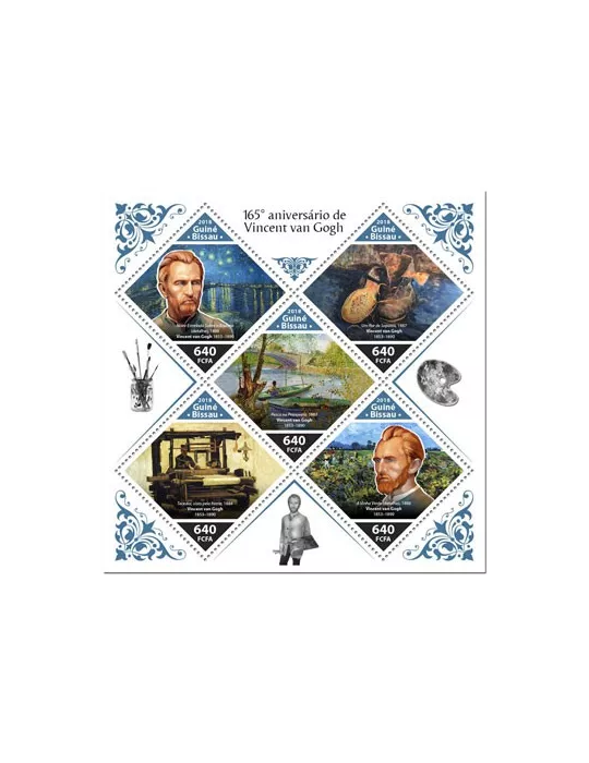 n° 7702/7706 - Timbre GUINEE-BISSAU Poste