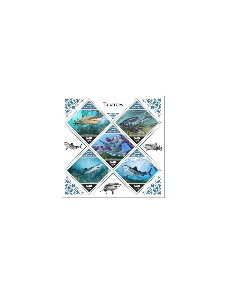 n° 7732/7736 - Timbre GUINEE-BISSAU Poste