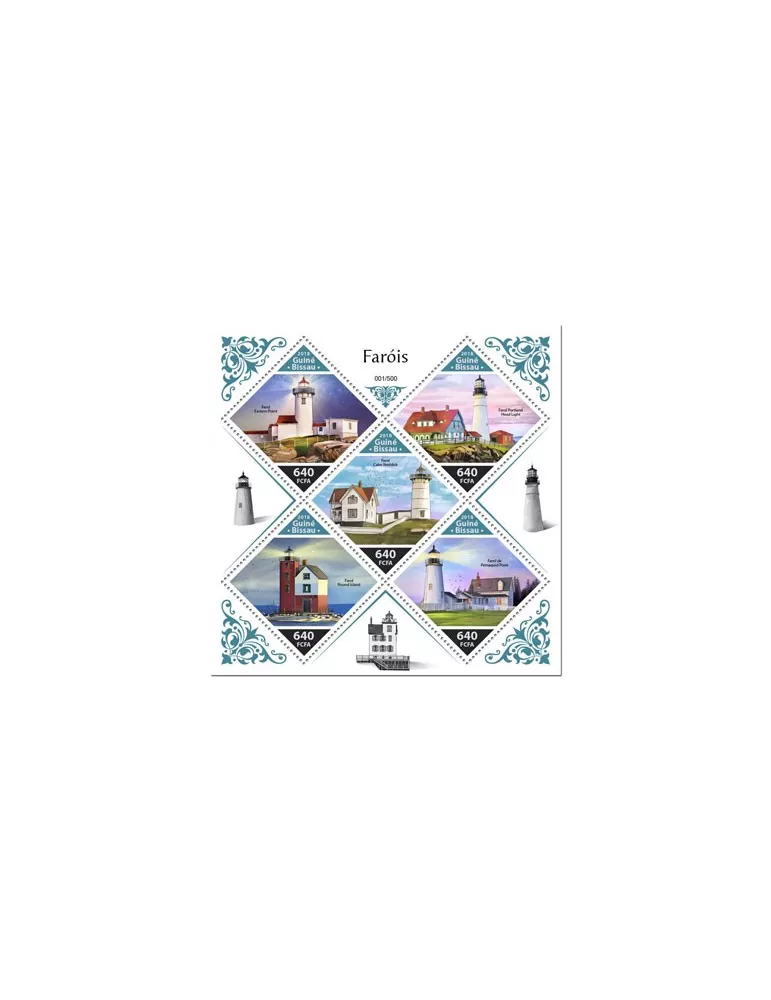 n° 7767/7771 - Timbre GUINEE-BISSAU Poste