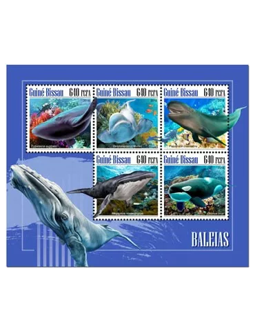 n° 7822/7826 - Timbre GUINEE-BISSAU Poste