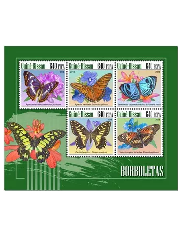 n° 7842/7846 - Timbre GUINEE-BISSAU Poste