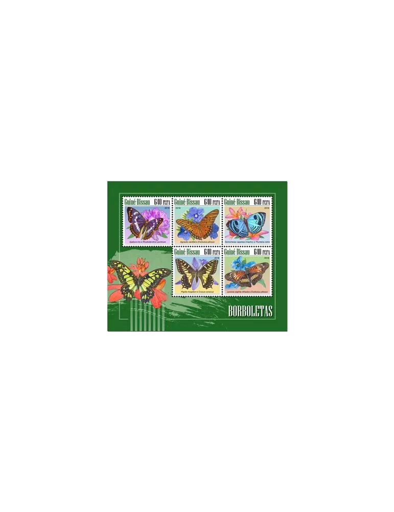 n° 7842/7846 - Timbre GUINEE-BISSAU Poste