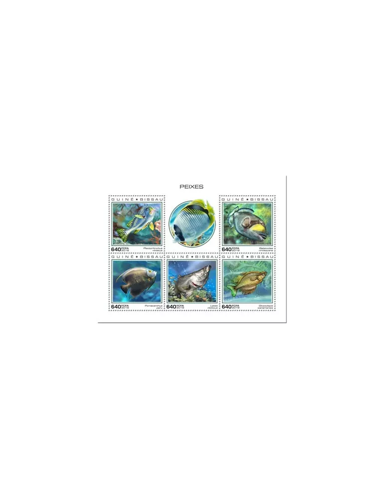 n° 7912/7916 - Timbre GUINEE-BISSAU Poste