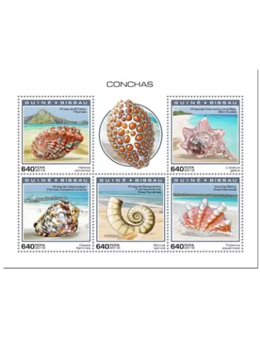 n° 7927/7931 - Timbre GUINEE-BISSAU Poste