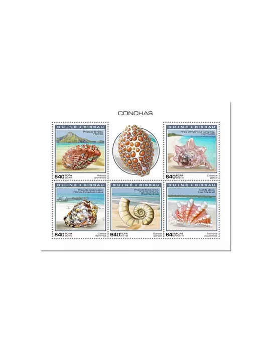 n° 7927/7931 - Timbre GUINEE-BISSAU Poste