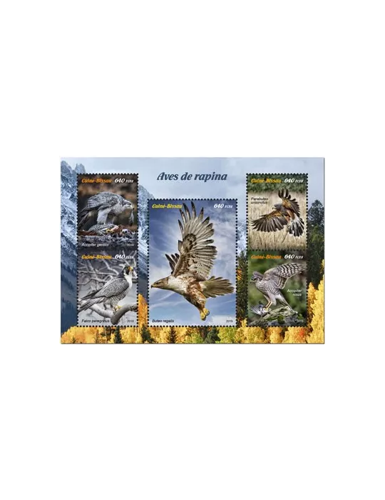 n° 7997/8001 - Timbre GUINEE-BISSAU Poste