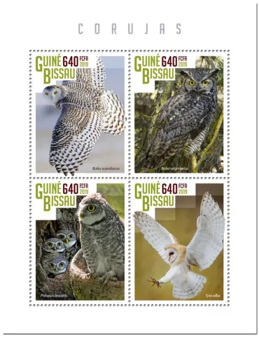 n° 8055/8058 - Timbre GUINEE-BISSAU Poste