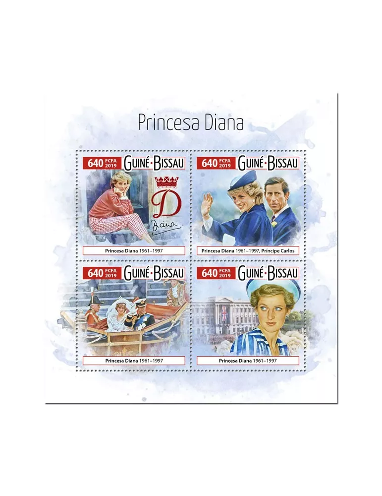 n° 8090/8093 - Timbre GUINEE-BISSAU Poste