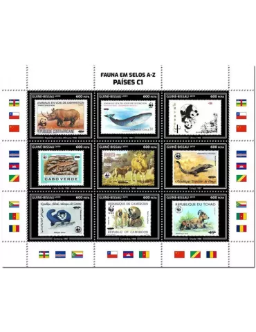 n° 8116/8124 - Timbre GUINEE-BISSAU Poste