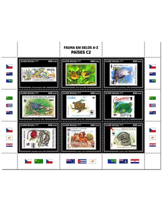 n° 8125/8133 - Timbre GUINEE-BISSAU Poste