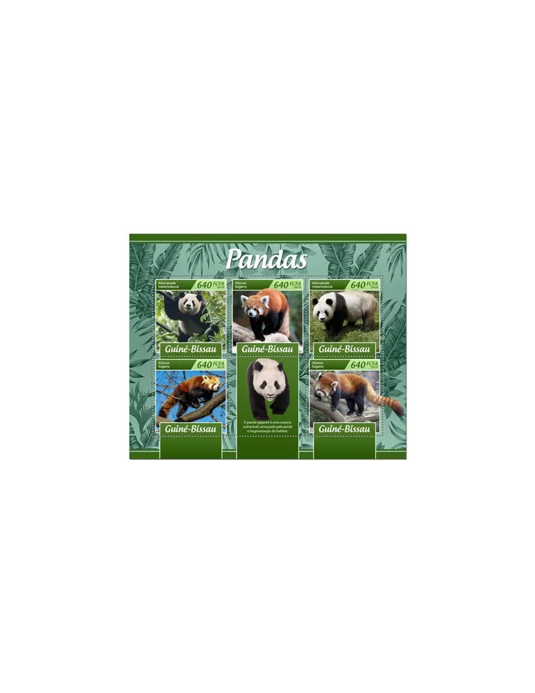 n° 8134/8138 - Timbre GUINEE-BISSAU Poste