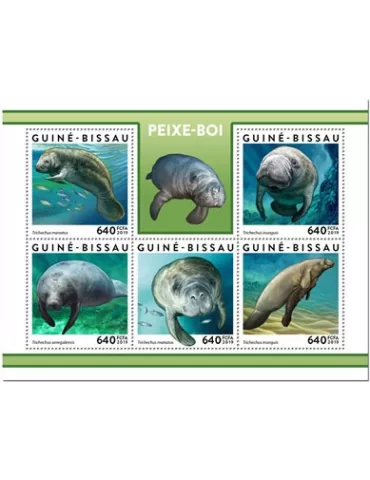 n° 8139/8143 - Timbre GUINEE-BISSAU Poste