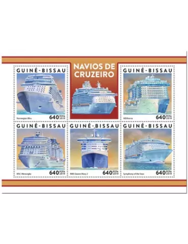 n° 8144/8148 - Timbre GUINEE-BISSAU Poste