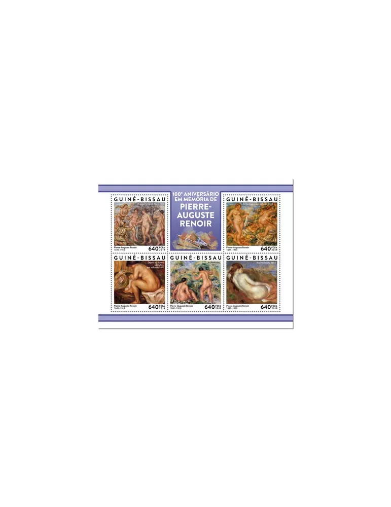 n° 8159/8163 - Timbre GUINEE-BISSAU Poste