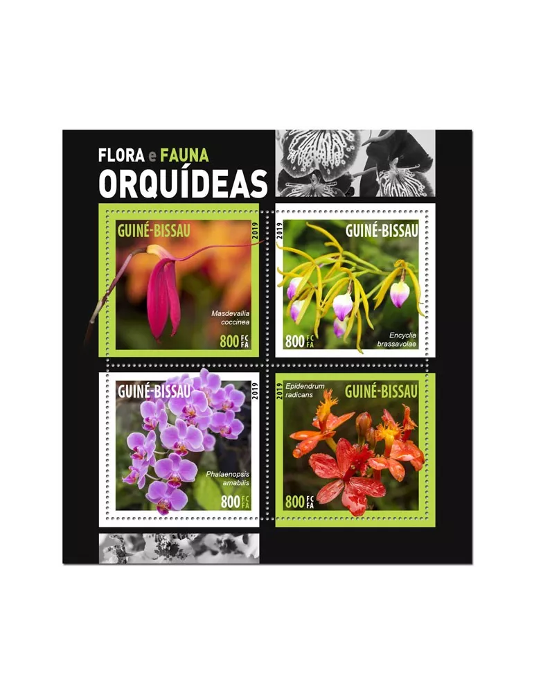 n° 8197/8200 - Timbre GUINEE-BISSAU Poste