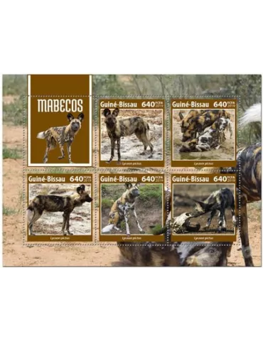 n° 8261/8265 - Timbre GUINEE-BISSAU Poste