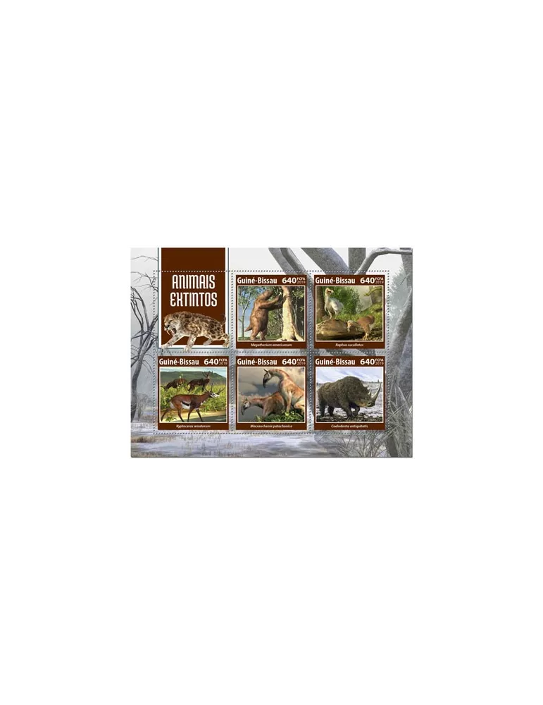 n° 8266/8270 - Timbre GUINEE-BISSAU Poste