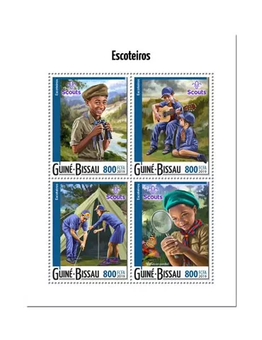 n° 8370/8373 - Timbre GUINEE-BISSAU Poste