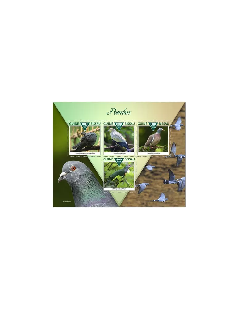 n° 8382/8385 - Timbre GUINEE-BISSAU Poste