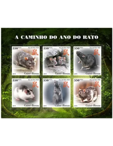 n° 8408/8413 - Timbre GUINEE-BISSAU Poste