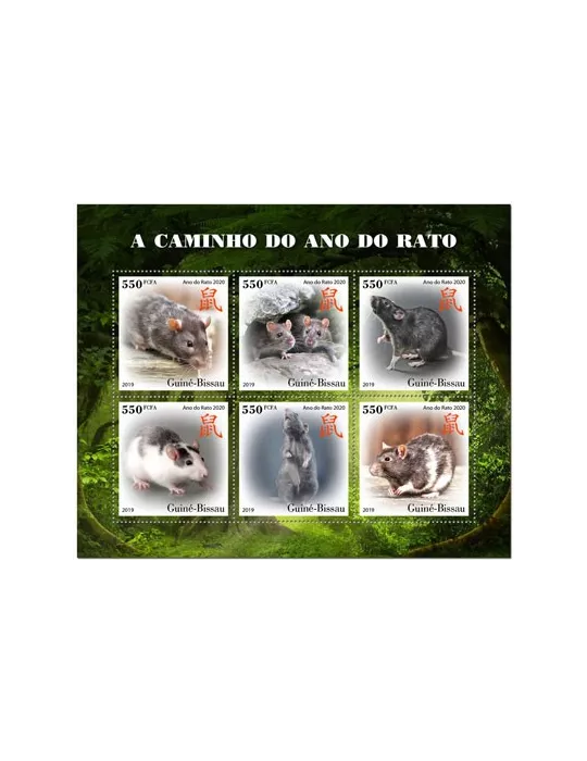 n° 8408/8413 - Timbre GUINEE-BISSAU Poste