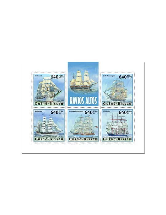 n° 8424/8428 - Timbre GUINEE-BISSAU Poste