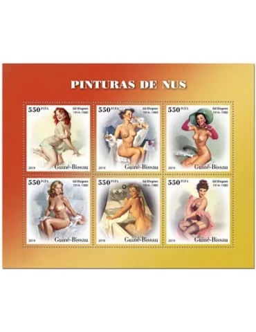 n° 8435/8440 - Timbre GUINEE-BISSAU Poste