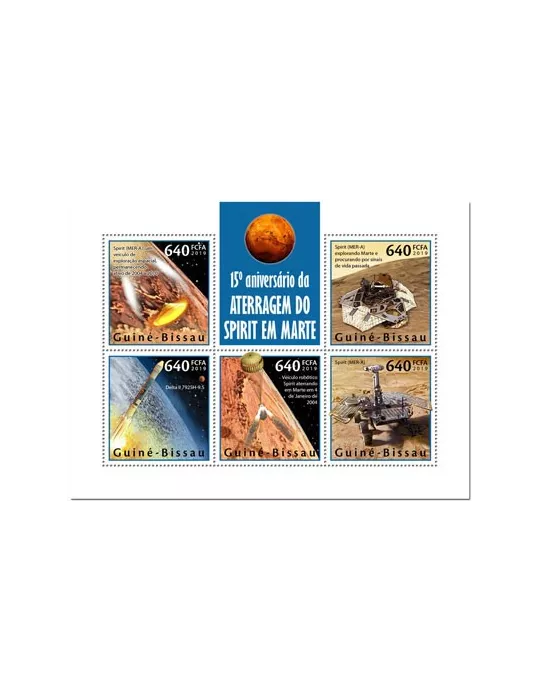 n° 8447/8451 - Timbre GUINEE-BISSAU Poste