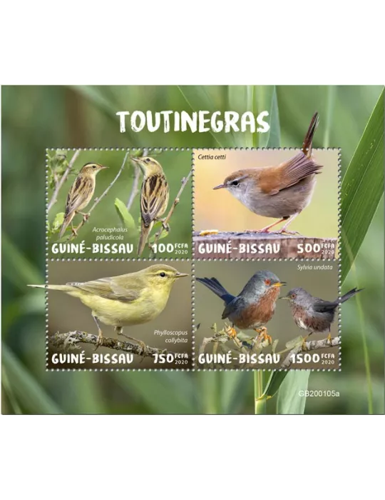 n° 8485/8488 - Timbre GUINEE-BISSAU Poste