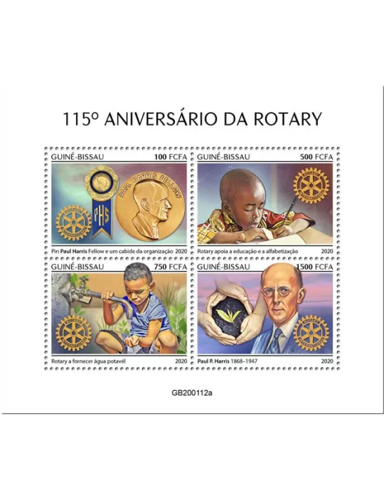 n° 8513/8516 - Timbre GUINEE-BISSAU Poste