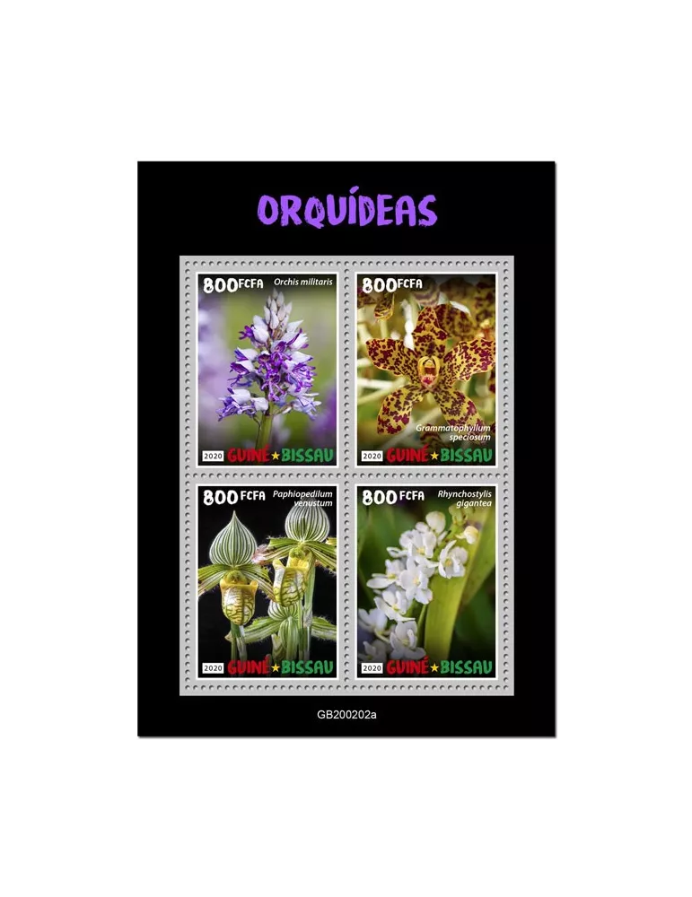 n° 8543/8546 - Timbre GUINEE-BISSAU Poste