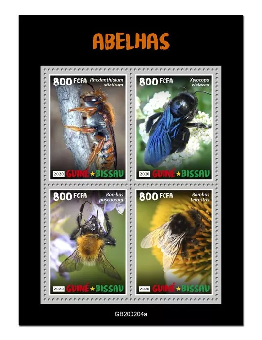 n° 8551/8554 - Timbre GUINEE-BISSAU Poste