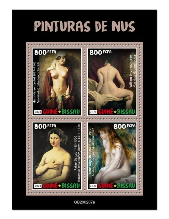 n° 8561/8564 - Timbre GUINEE-BISSAU Poste