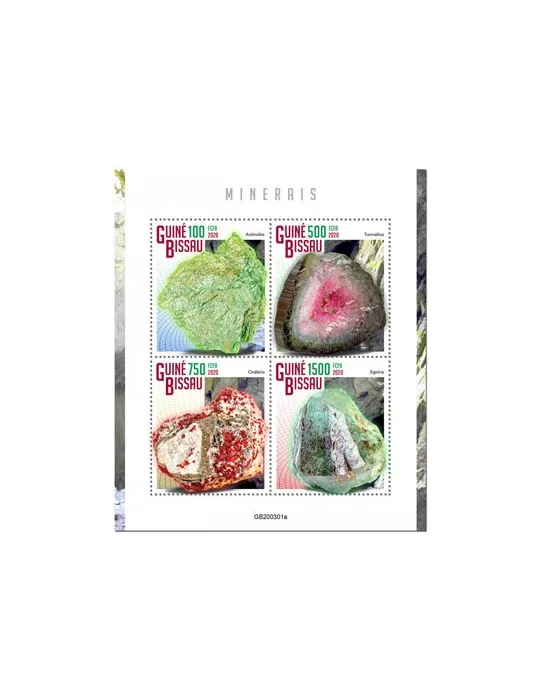 n° 8592/8595 - Timbre GUINEE-BISSAU Poste