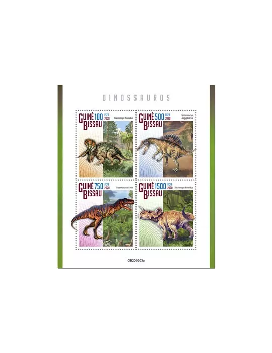 n° 8600/8603 - Timbre GUINEE-BISSAU Poste